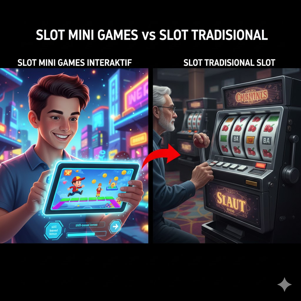 Slot Mini Games Interaktif vs Slot Tradisional