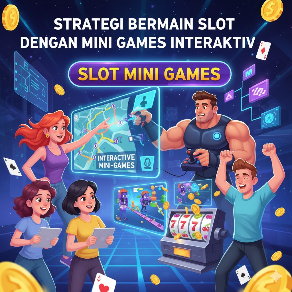 Strategi Bermain Slot dengan Mini Games Interaktif